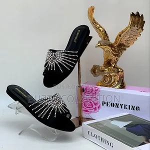 High Quality Luxury Women's Flat Slippers