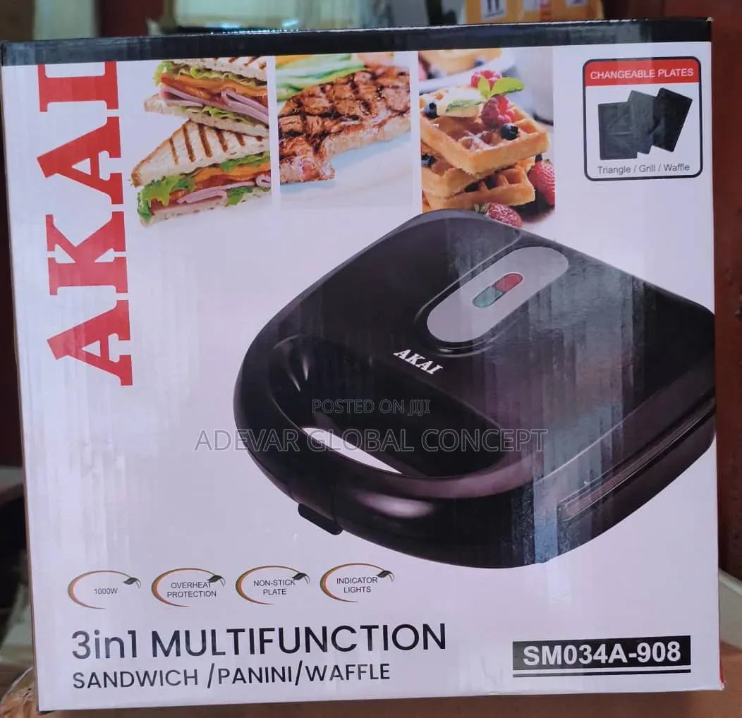 Akai 3 in 1 Multifunctional Toaster