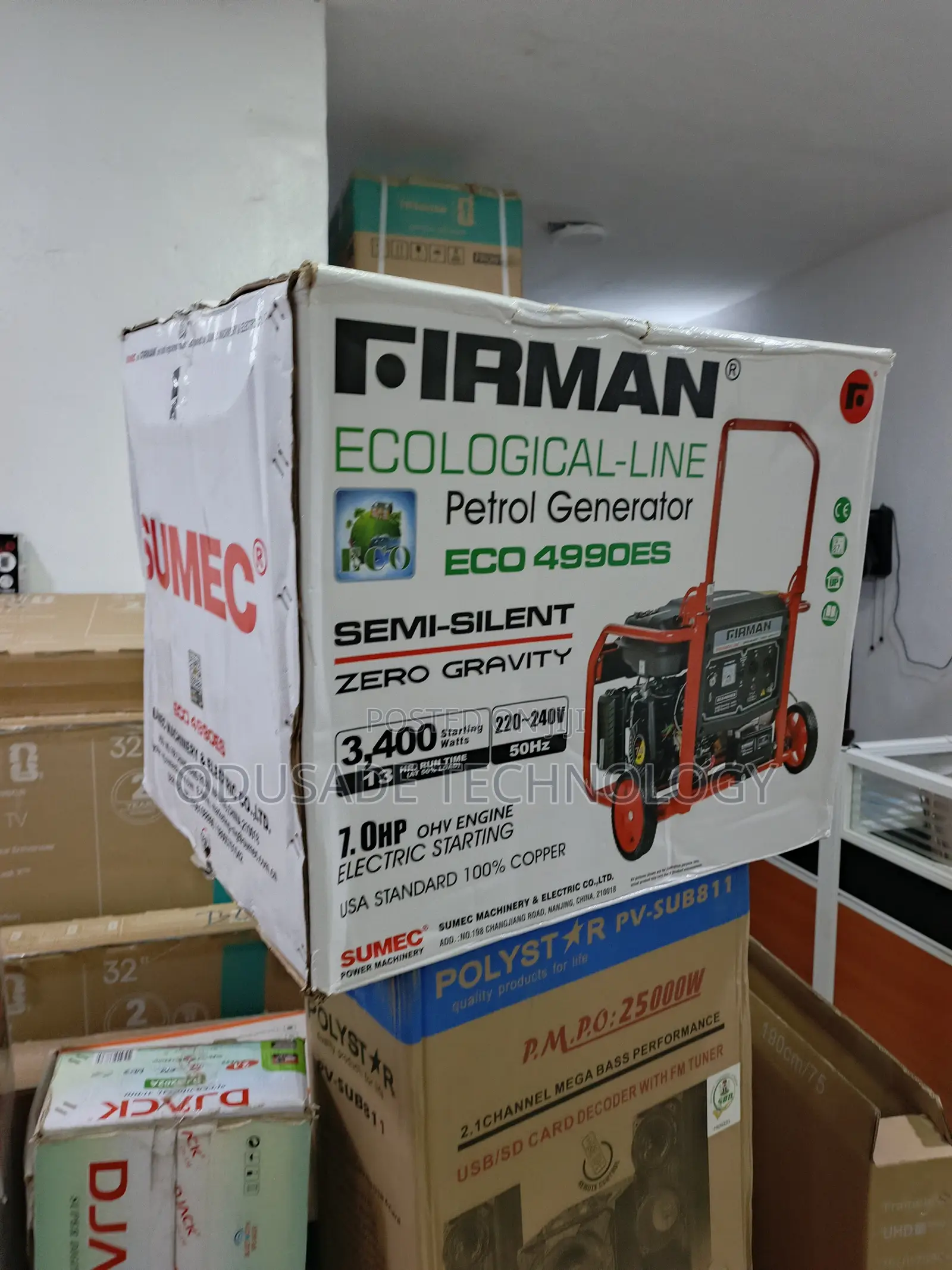 Sumec Eco 4990es Firmac 3.4kva Generator