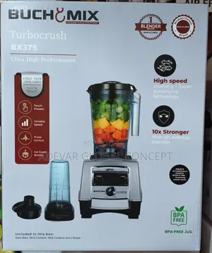 BuchyMix Turbocrush High Speed Blender BX375