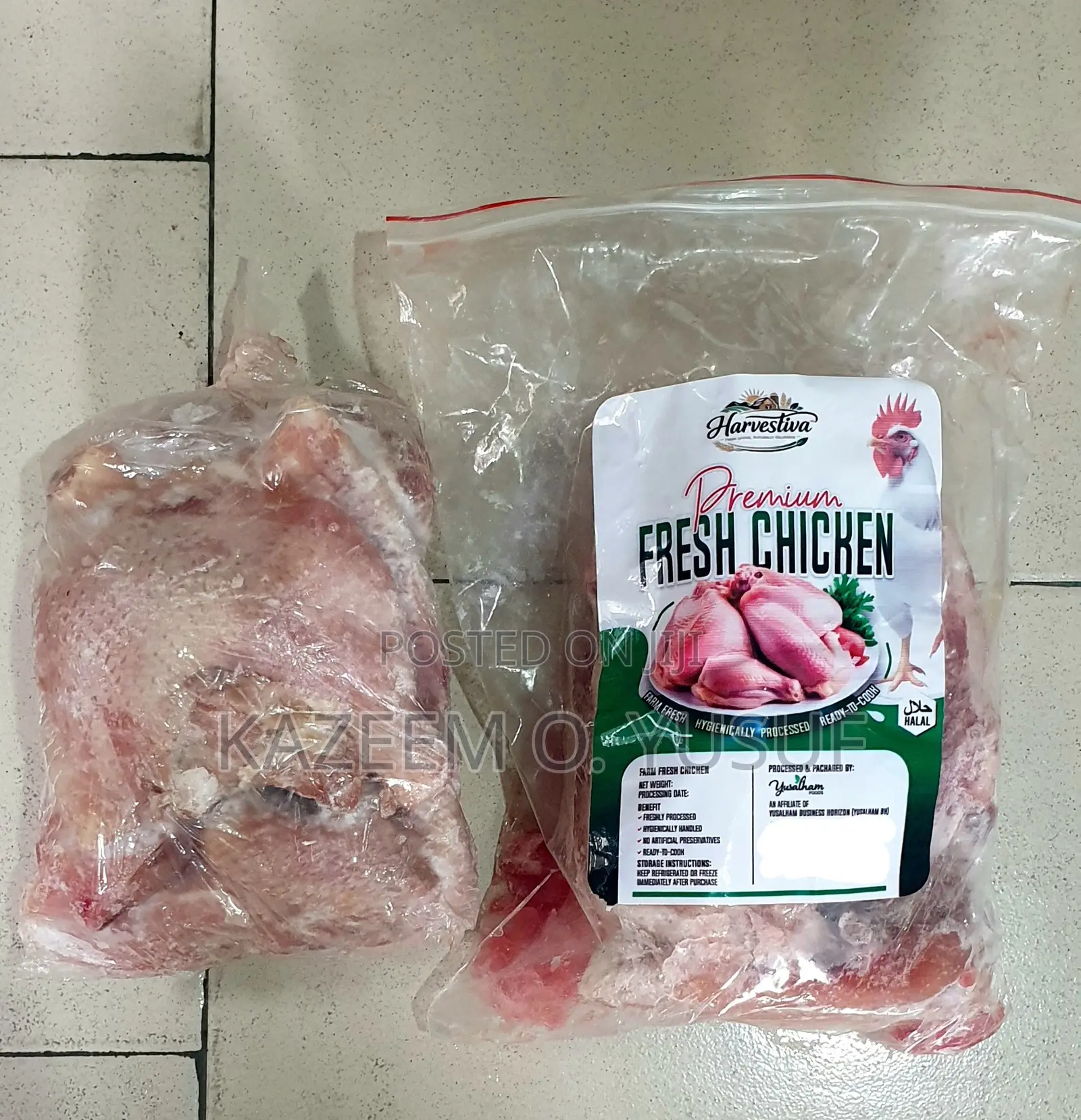 Huge Sizes Farm-Fresh Processed Whole & Cut4 Chicken Inclusive of Part