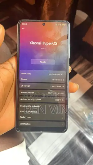 Xiaomi Redmi Note 12 Pro 5G 256 GB Blue