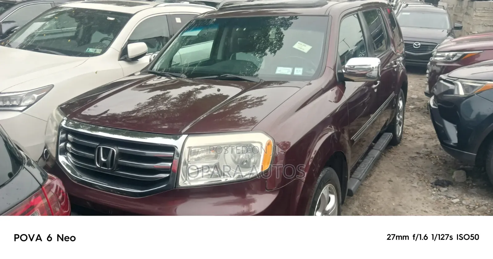 Honda Pilot 2015 Red
