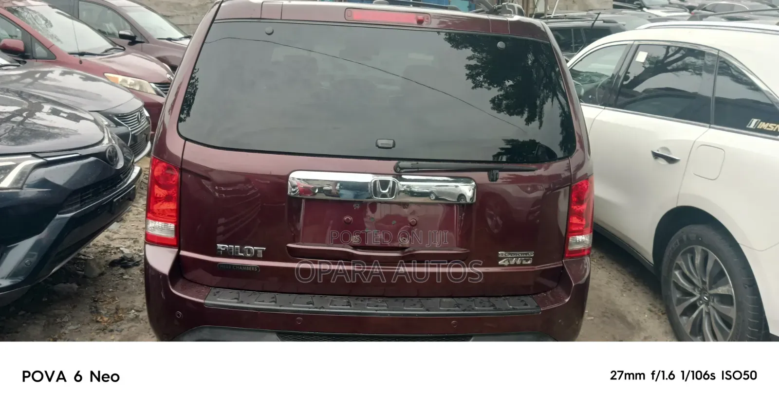 Honda Pilot 2015 Red