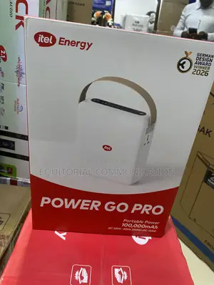 Itel Energy Power Go Pro 133W DC Portable Power Supply 100,000mAh