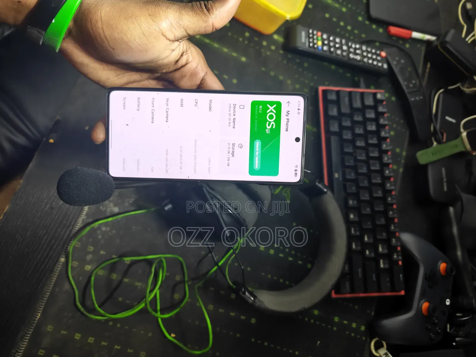 Infinix GT 20 Pro 12 GB Silver
