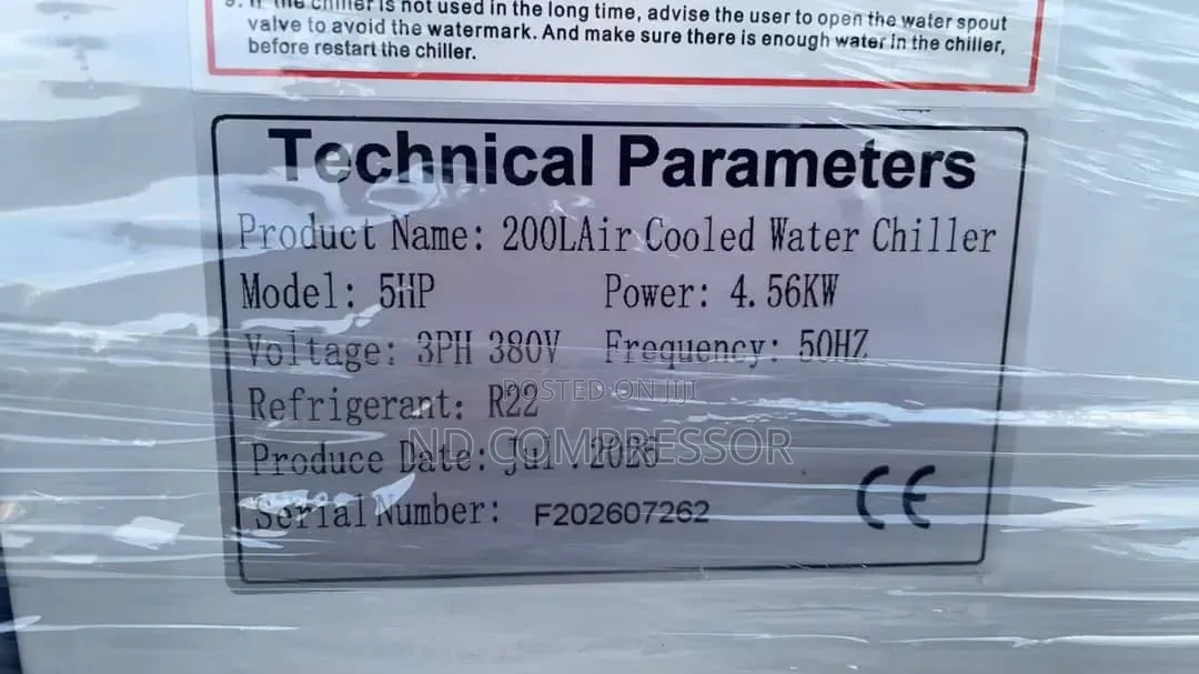 10HP Industrial Cold Water Chiller