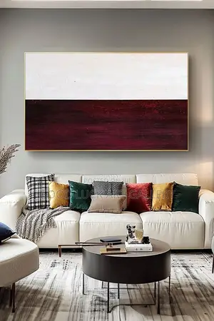 Elegance in Contrast Canvas