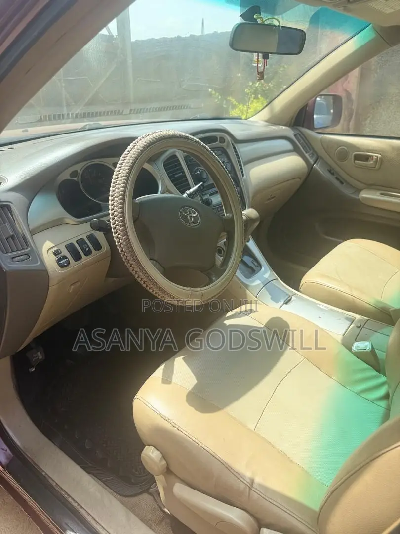 Toyota Highlander V6 2006 Red