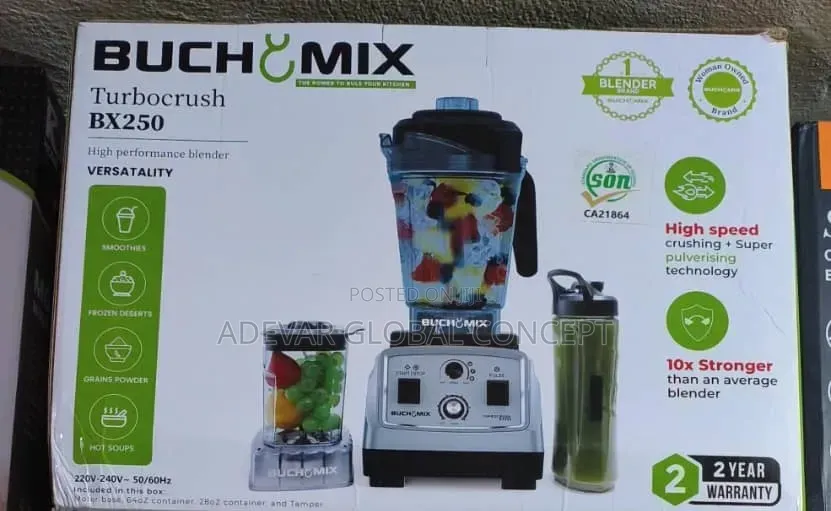 3L BuchyMix Turbocrush Blender BX250