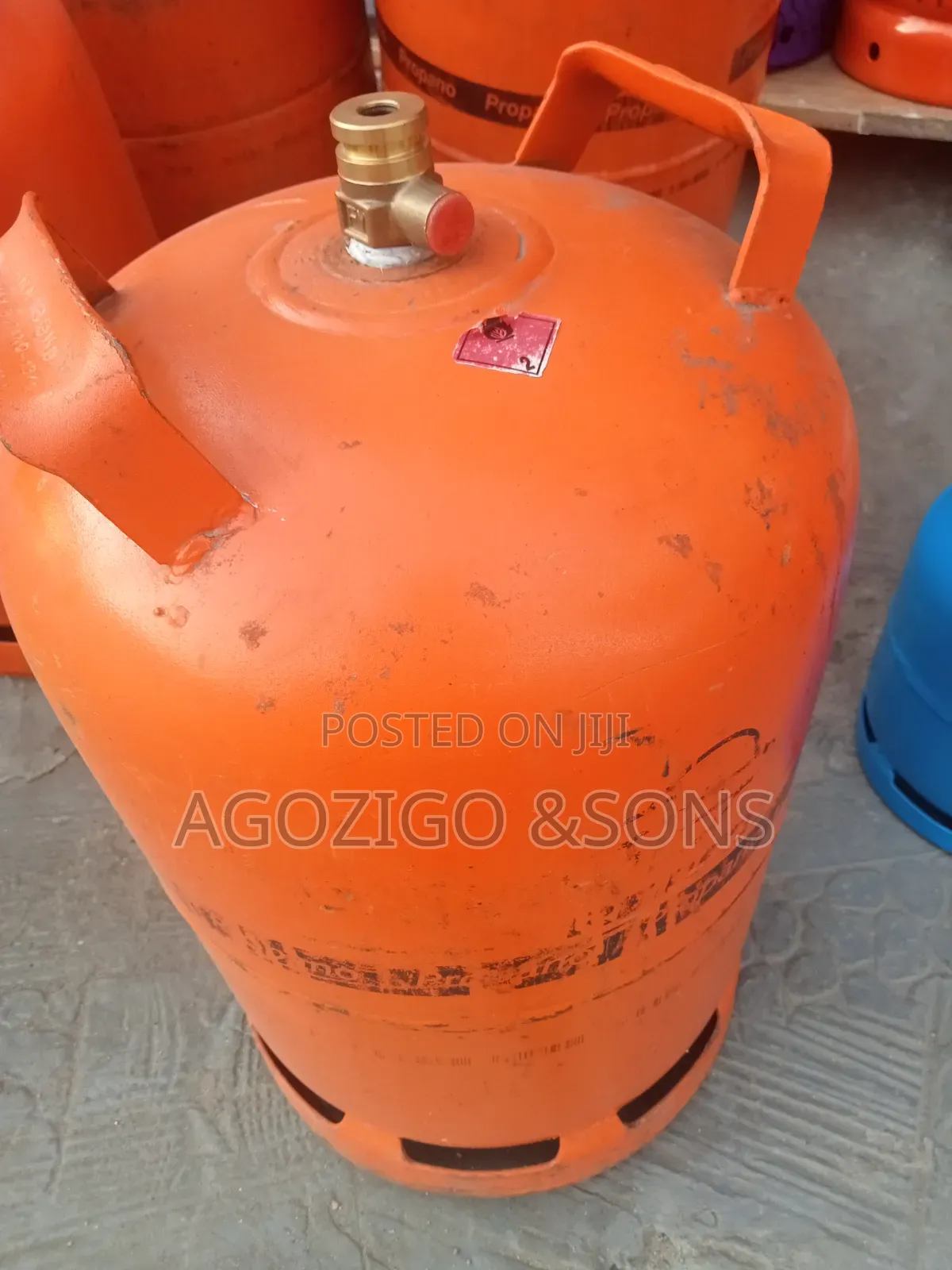 Orange Cylinder 12.5kg