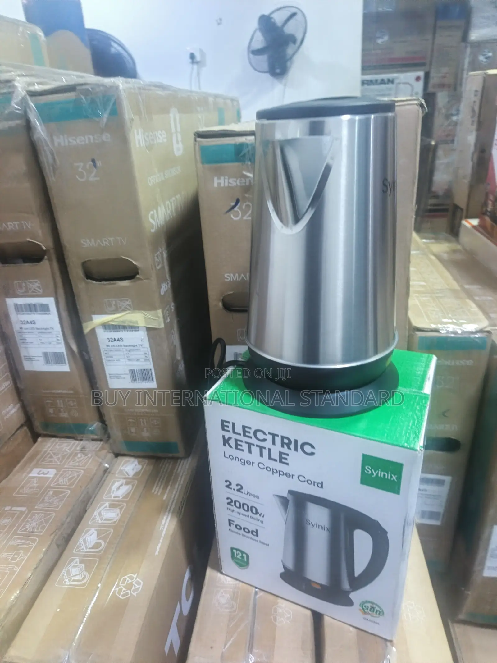 SYINIX Water-Boiling Kettle for Practical Kitchen Routines