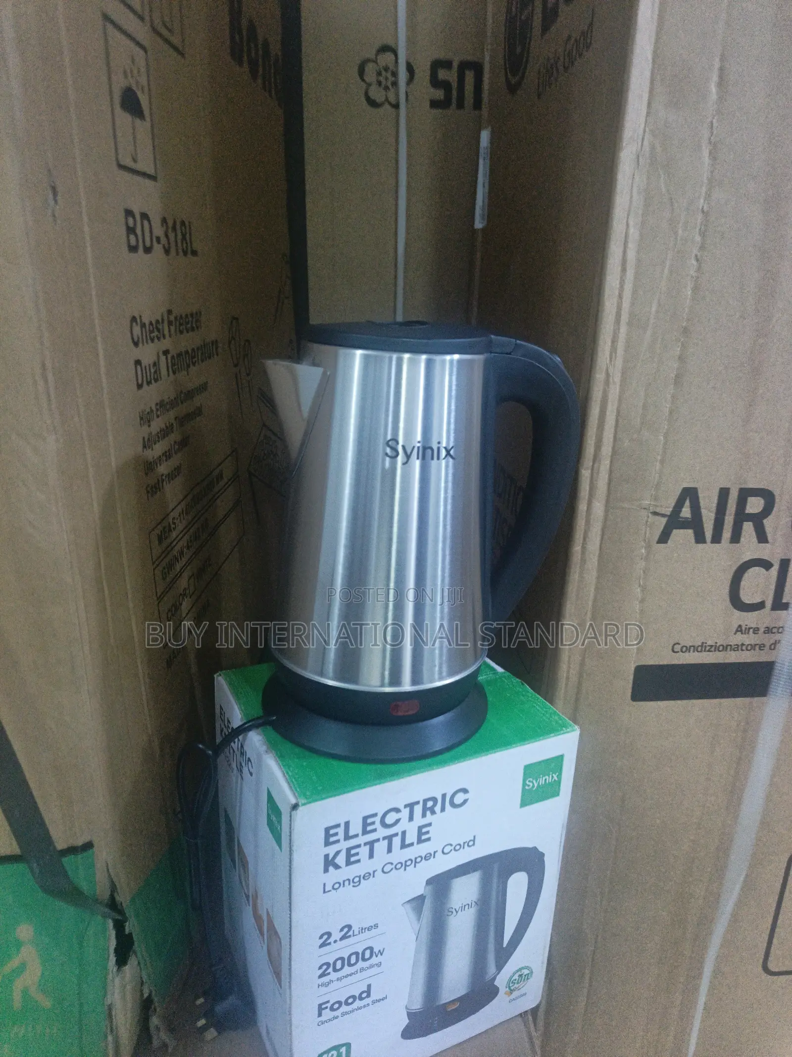 SYINIX Water-Boiling Kettle for Practical Kitchen Routines