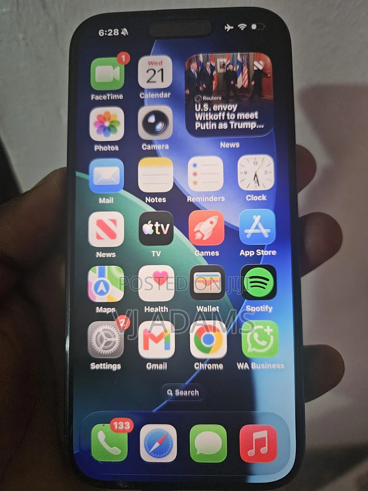 Apple iPhone 15 Pro 128 GB Blue