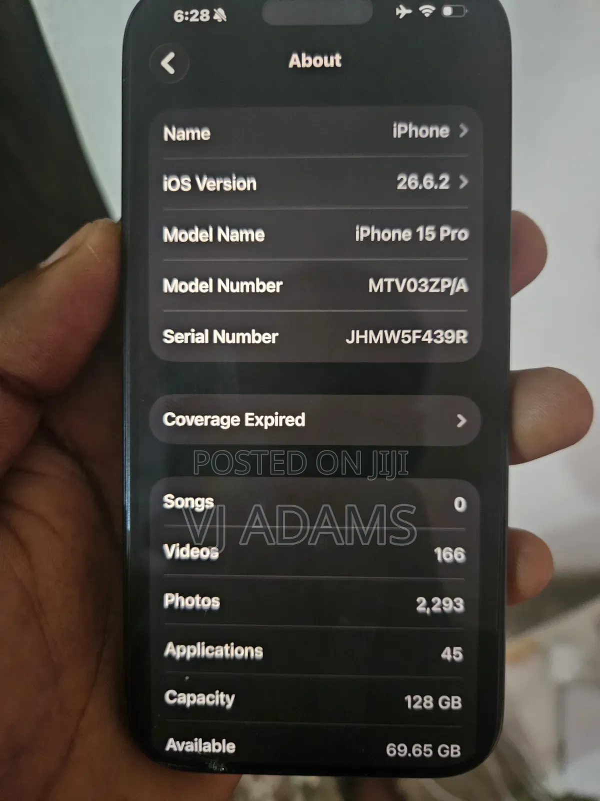 Apple iPhone 15 Pro 128 GB Blue