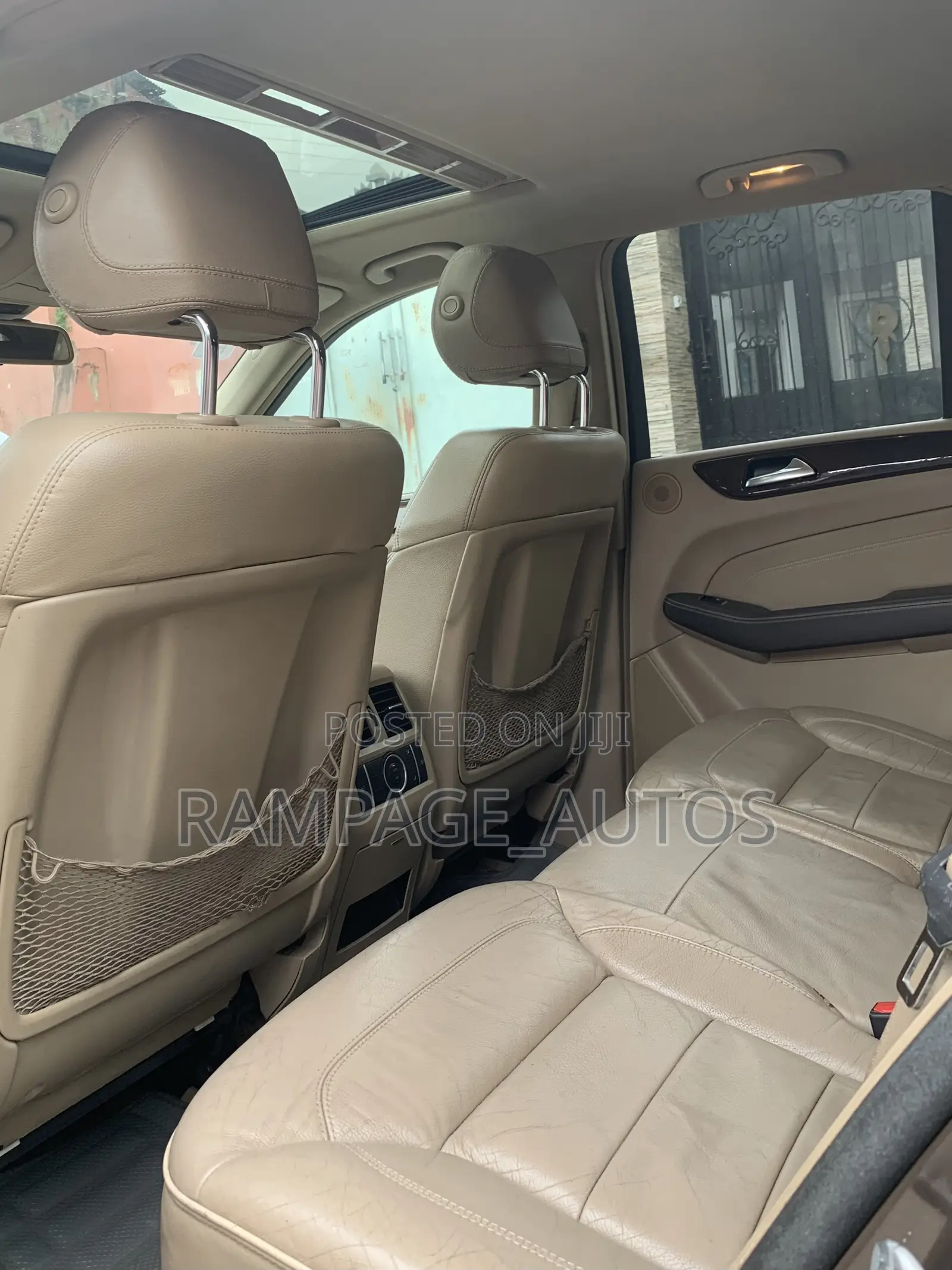 Mercedes-Benz M Class 2012 Brown