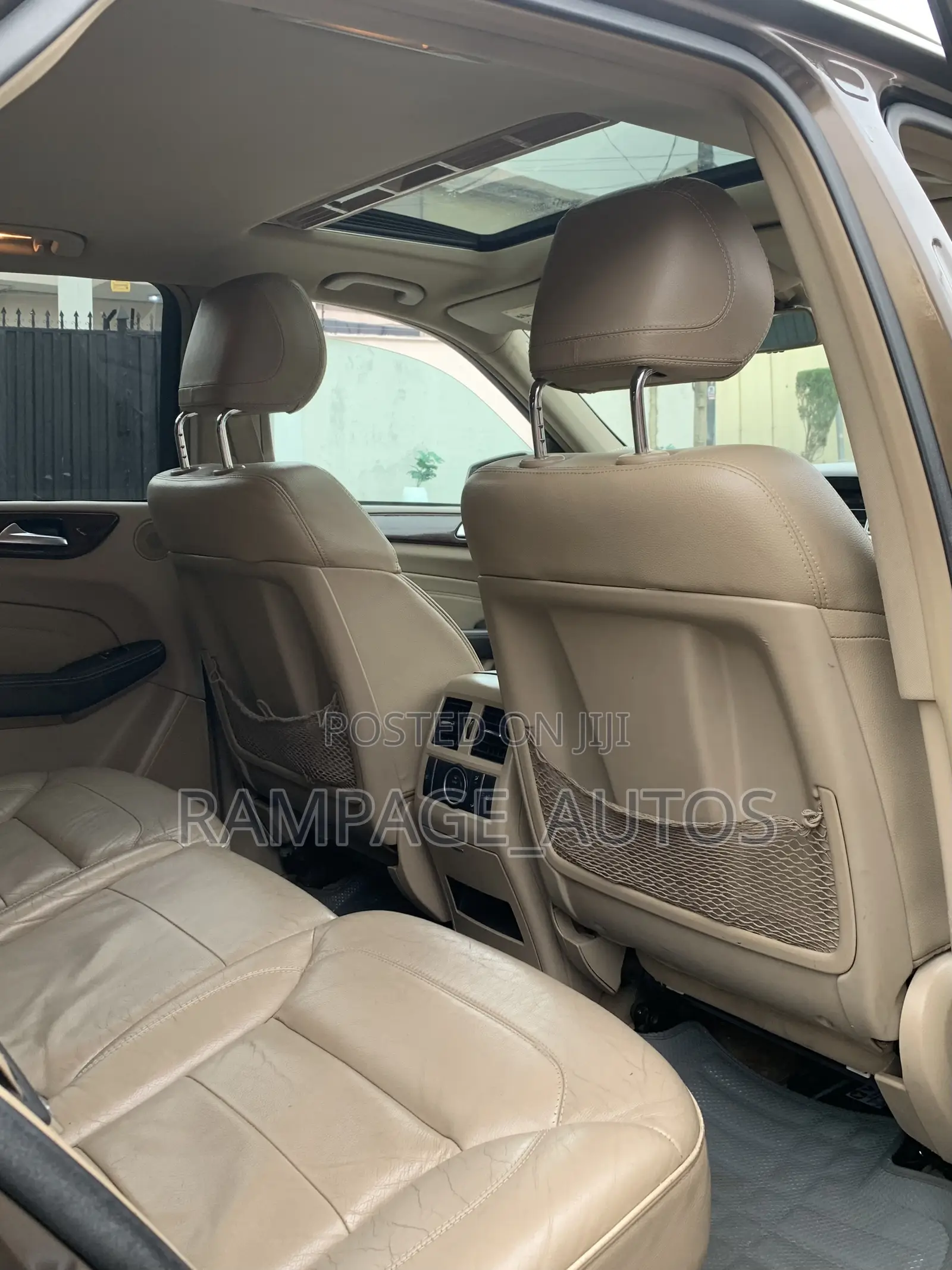 Mercedes-Benz M Class 2012 Brown