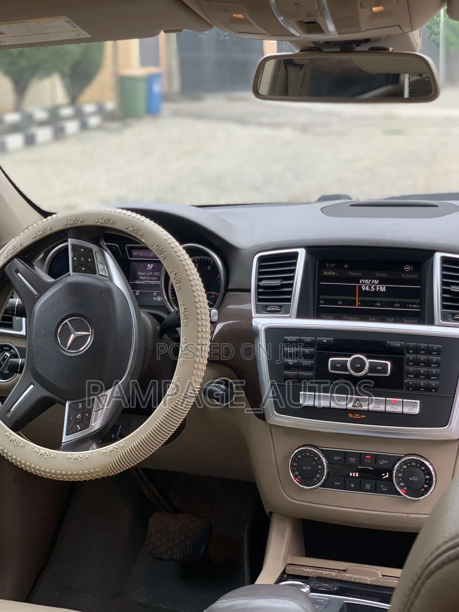 Mercedes-Benz M Class 2012 Brown