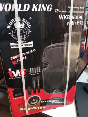 Rechargeable Public Address Speaker - 15inches