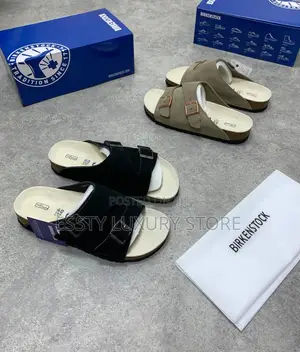 High Quality Luxury Birkenstock Double Buckle Available in 2 Colors
