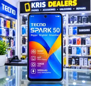 New Tecno Spark 50 128 GB Gray