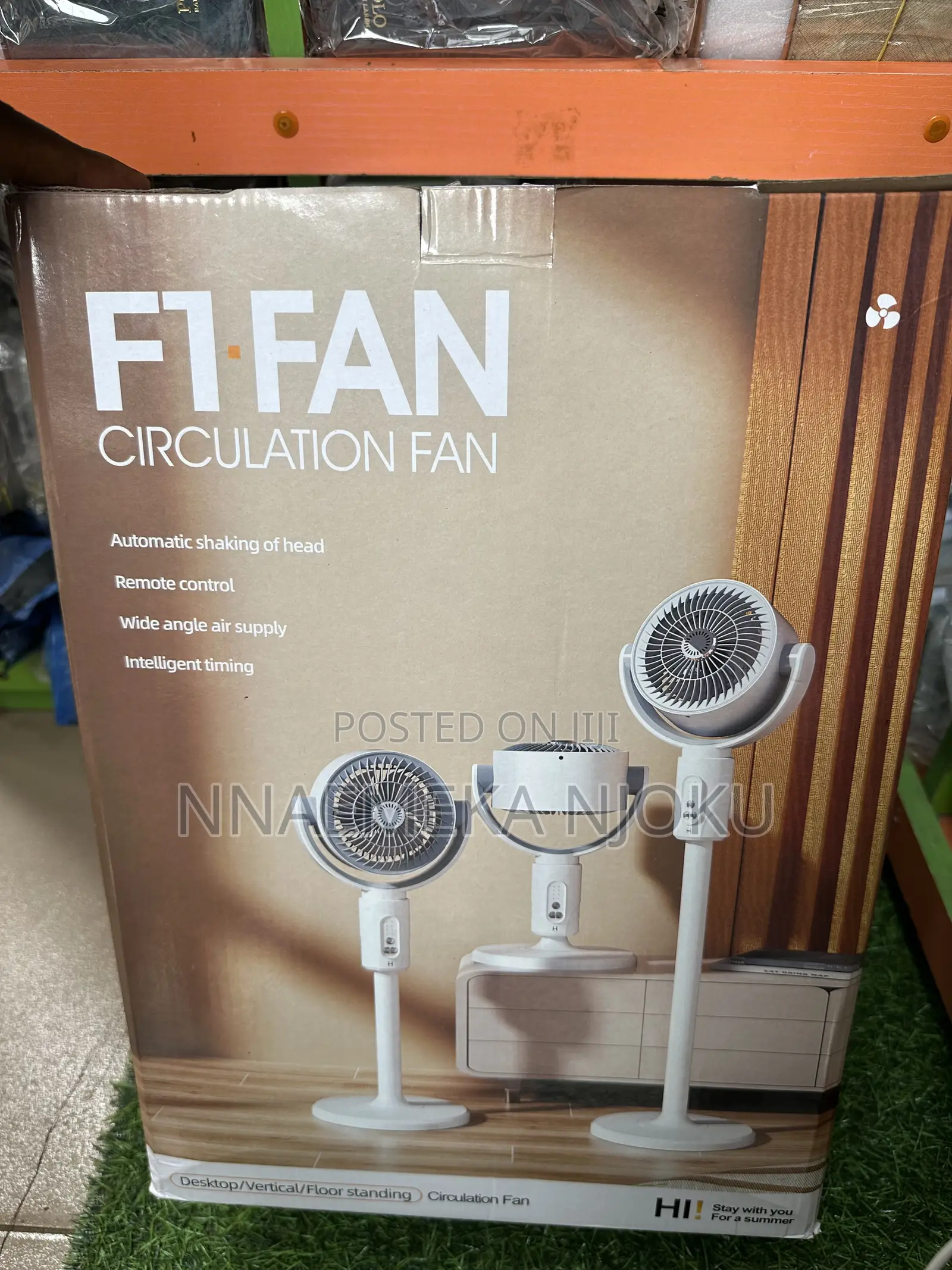 F1 Circulation Fan