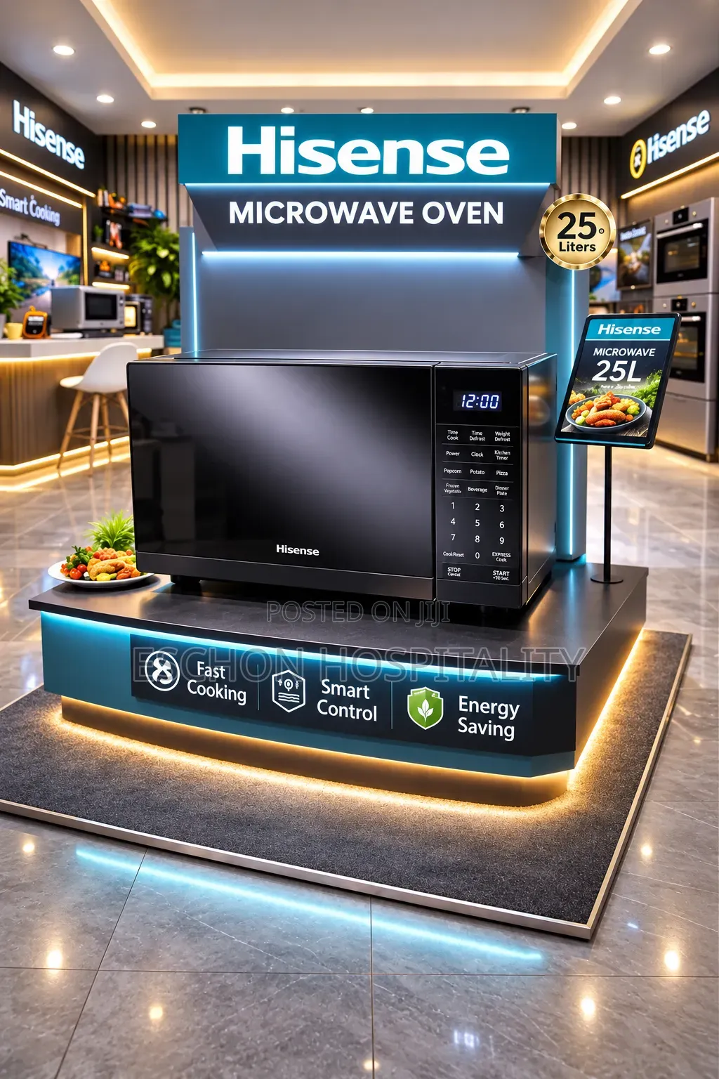 Hisense Microwave & Grill 25L