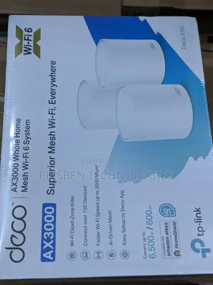 TP-Link Deco X50 (3-Pack), AX3000 Whole Home Mesh Wi-Fi 6