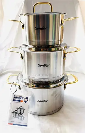 6pcs Sonifer Stainless Cookware