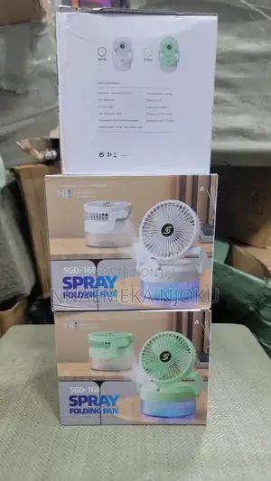 SGD-168 Spray Folding Fan