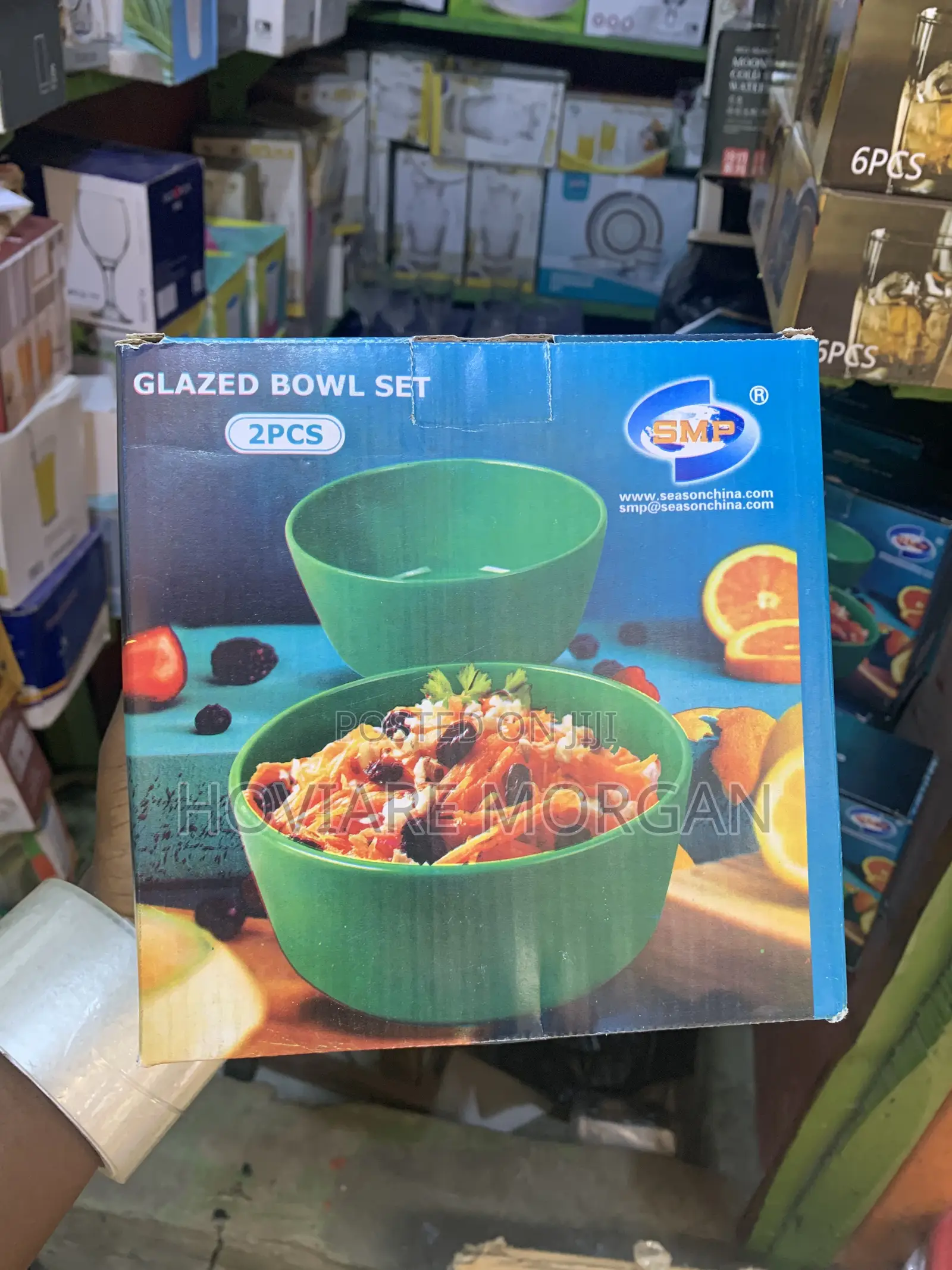 2 in 1 Glazed Bowl Set