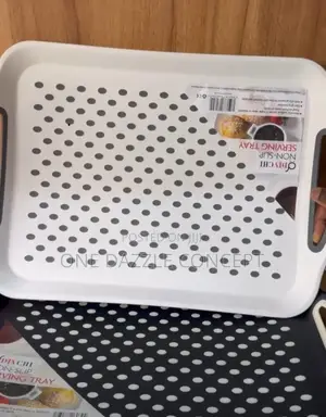 Plastic Anti Slip Serving Tray