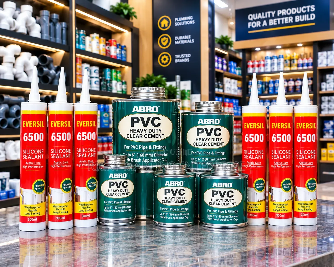 Abro PVC Heavy Duty Clear Cement