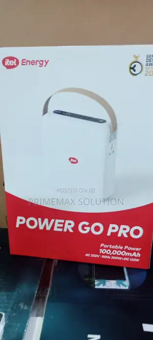 Outdoor & Indoor Power Solution: Itel Power Go Pro 100,000mAh