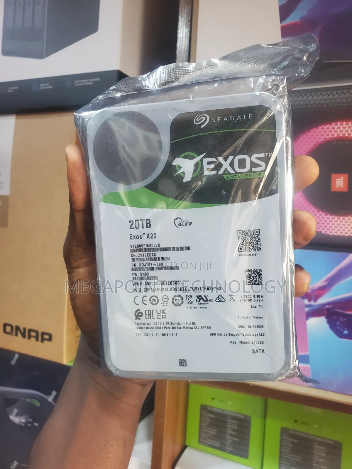 Seagate Exos X20 20TB Enterprise HDD