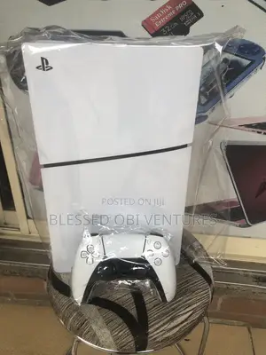 PS5 Slim With Install Game Inside Including FC27 and Calm of Duty