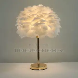 Luxury Feather Table Lamp