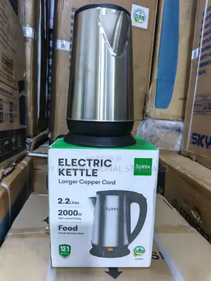 SYINIX 2.2L Electric Kettle for Daily Drink-Making Needs