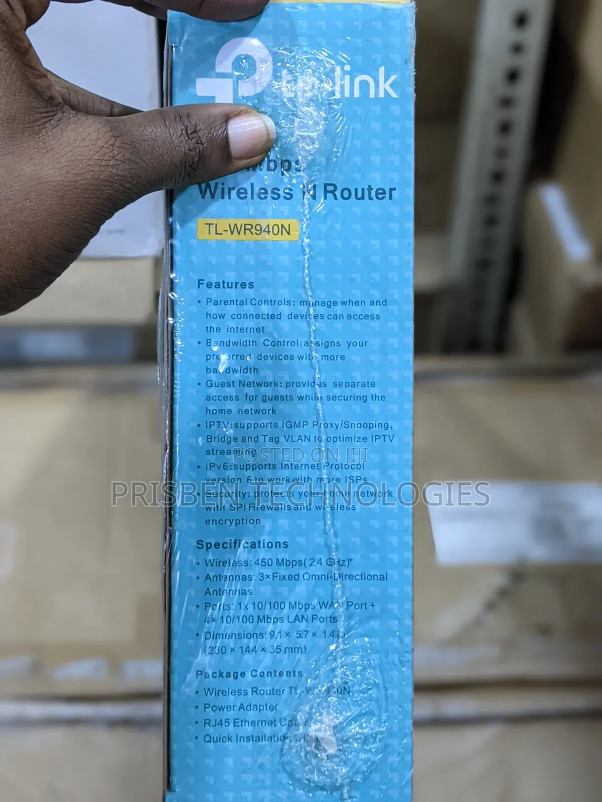 TP-Link TL-WR940N 450 MBPS Wireless N Router