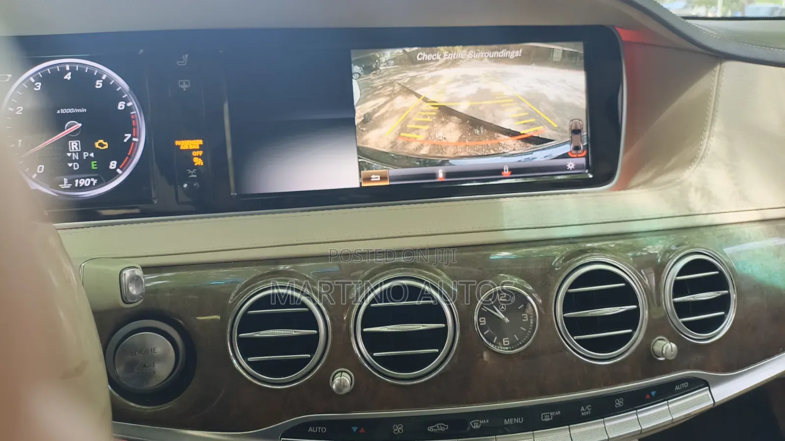 Mercedes-Benz S-Class 2014 Brown