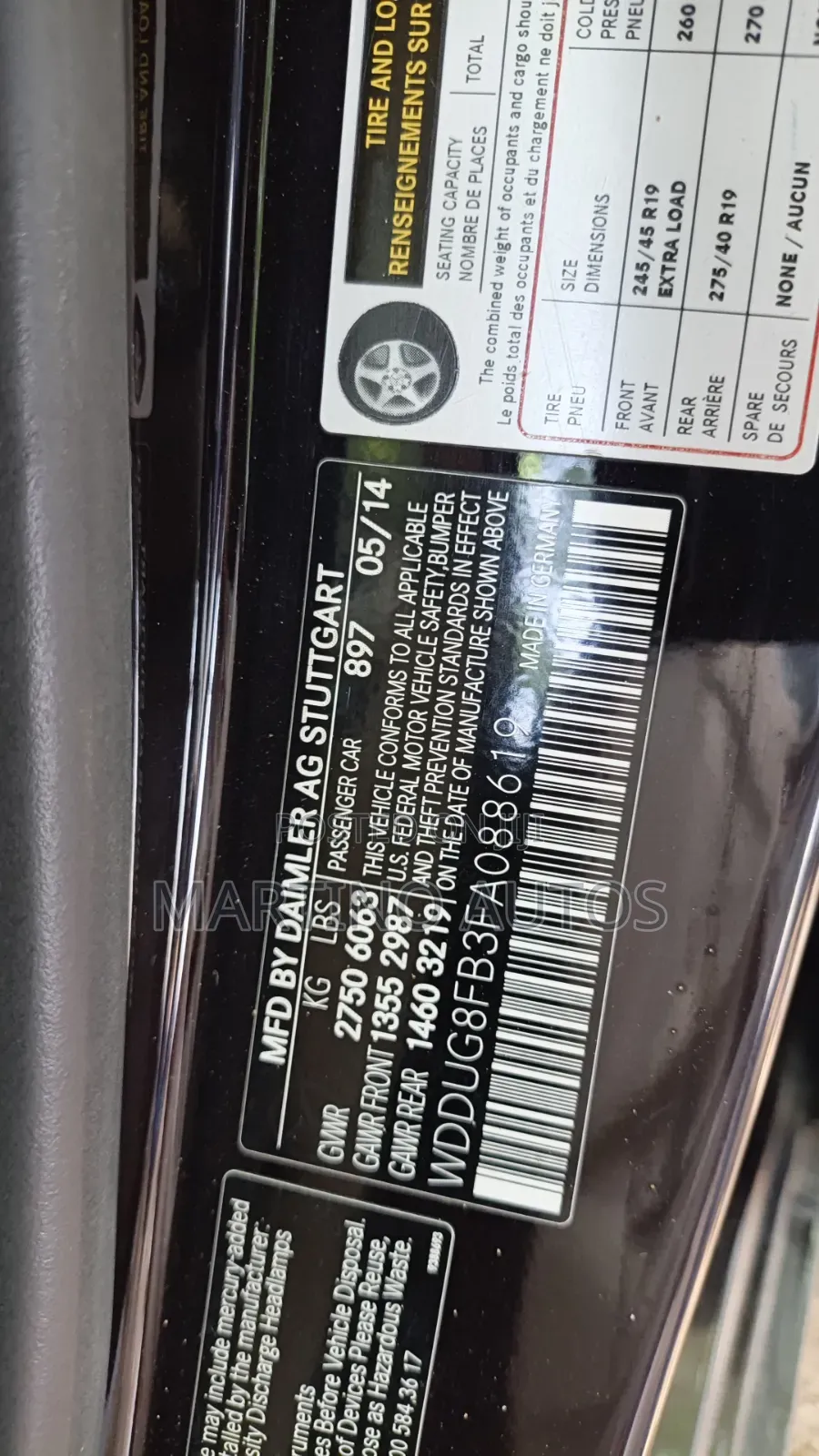 Mercedes-Benz S-Class 2014 Brown