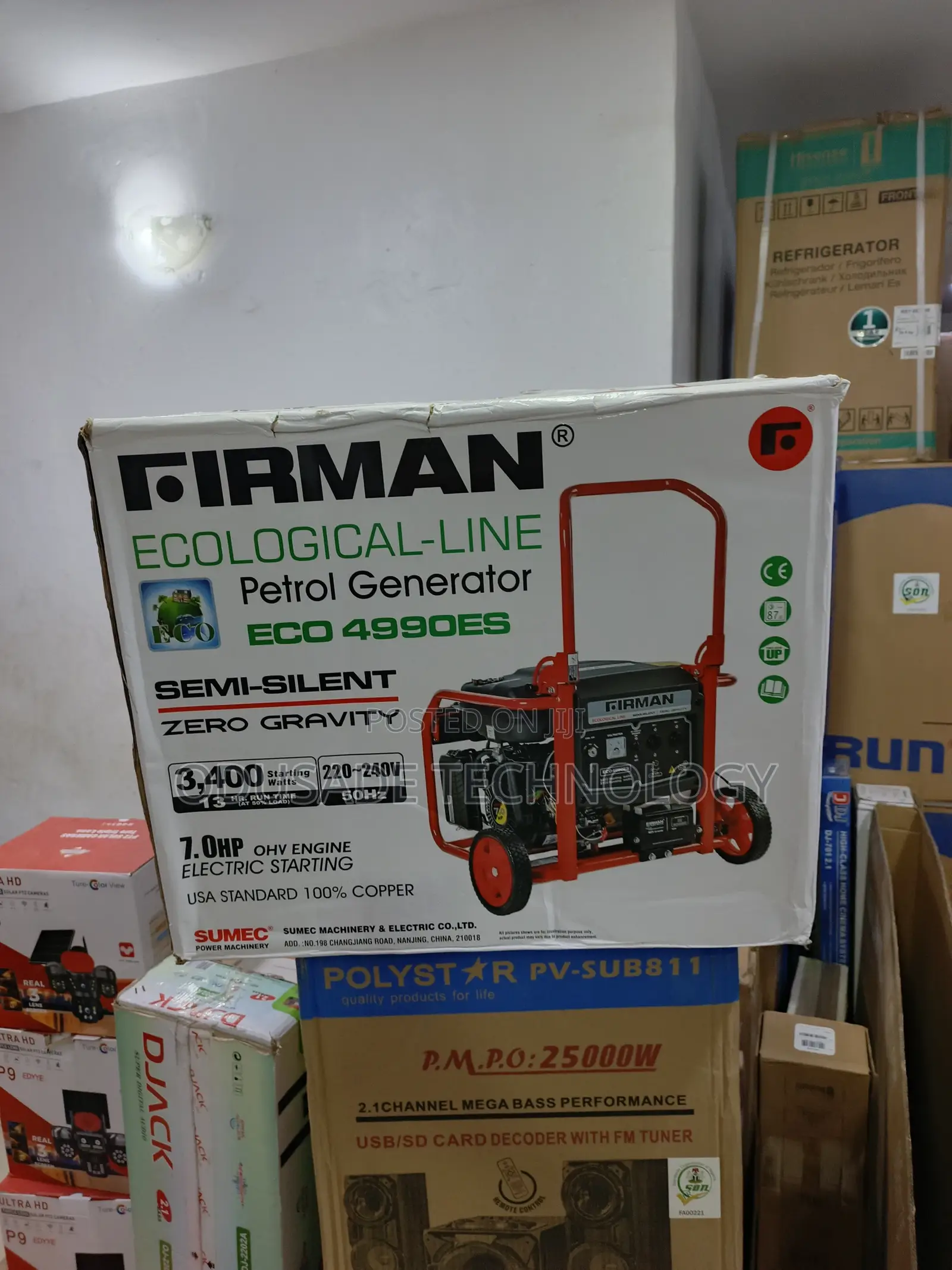 Affordable 3.4kva Eco 4990es Generator