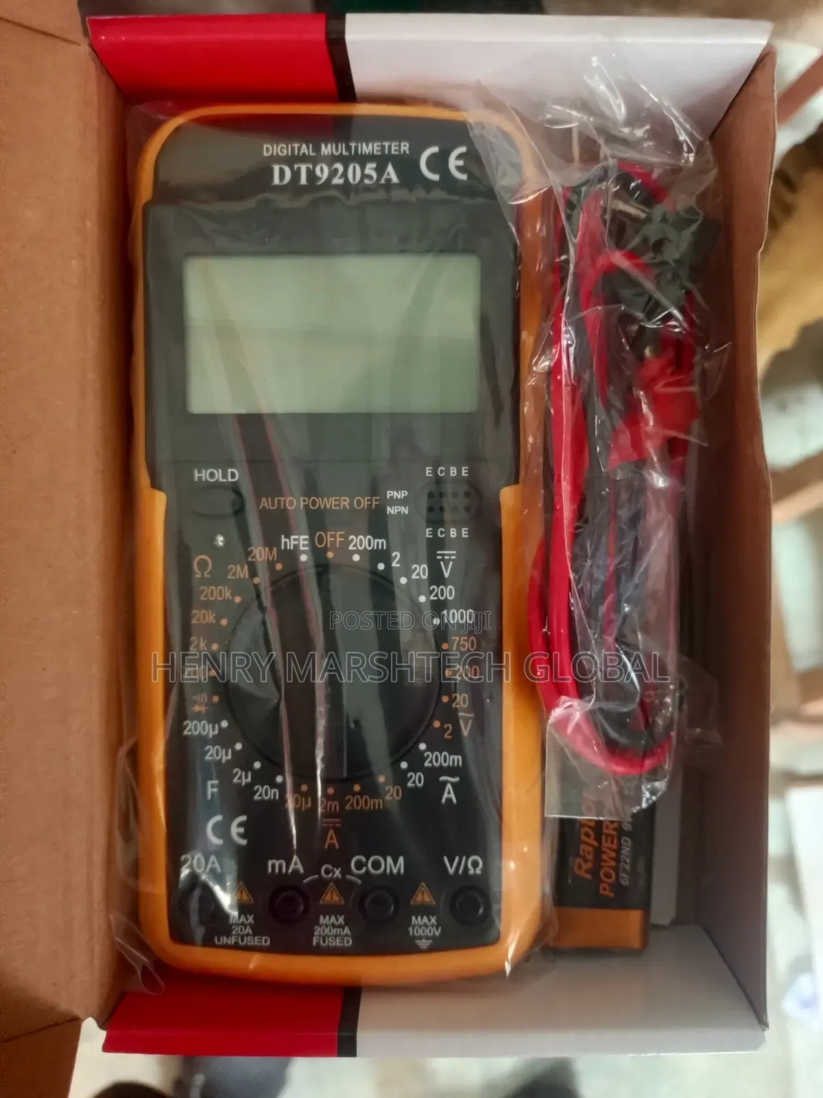 Digital Multimeter DT9205A
