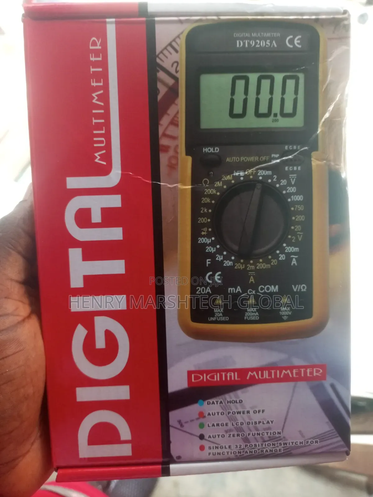 Digital Multimeter DT9205A