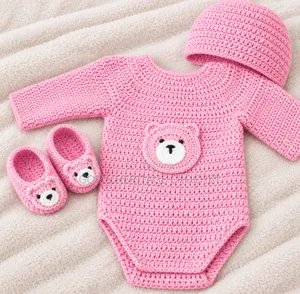 Crochet Baby Romper