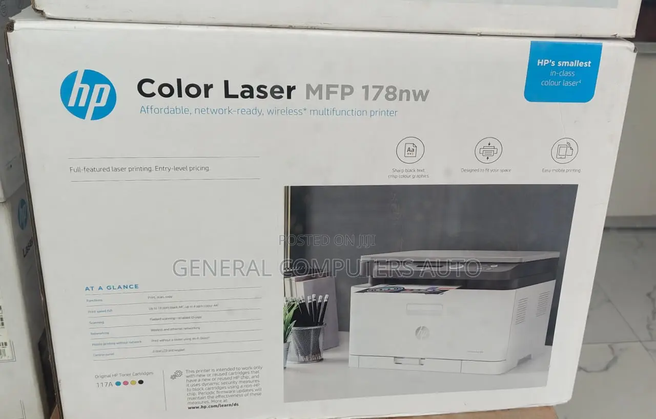 HP Color Laser MFP 178nw Printer