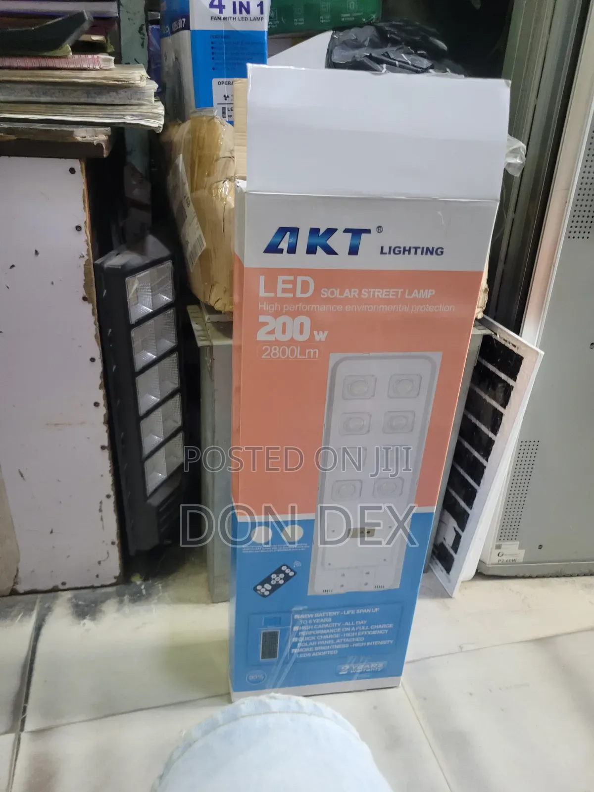 200w AkT Solar Street Light