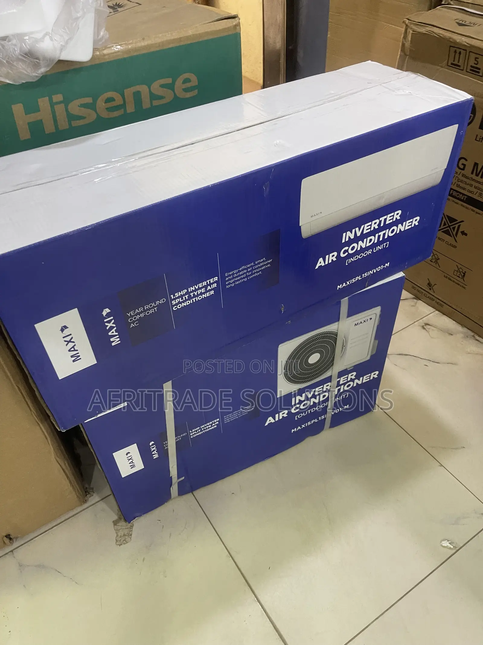 Maxi 1.5HP Split Inverter – Cool Starts Here