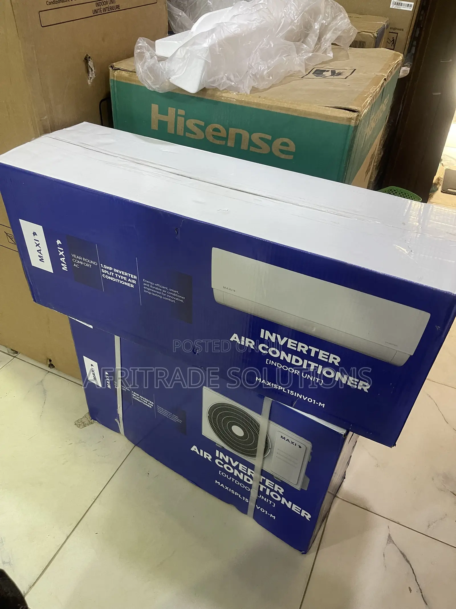 Maxi 1.5HP Split AC – A Breath of Cool