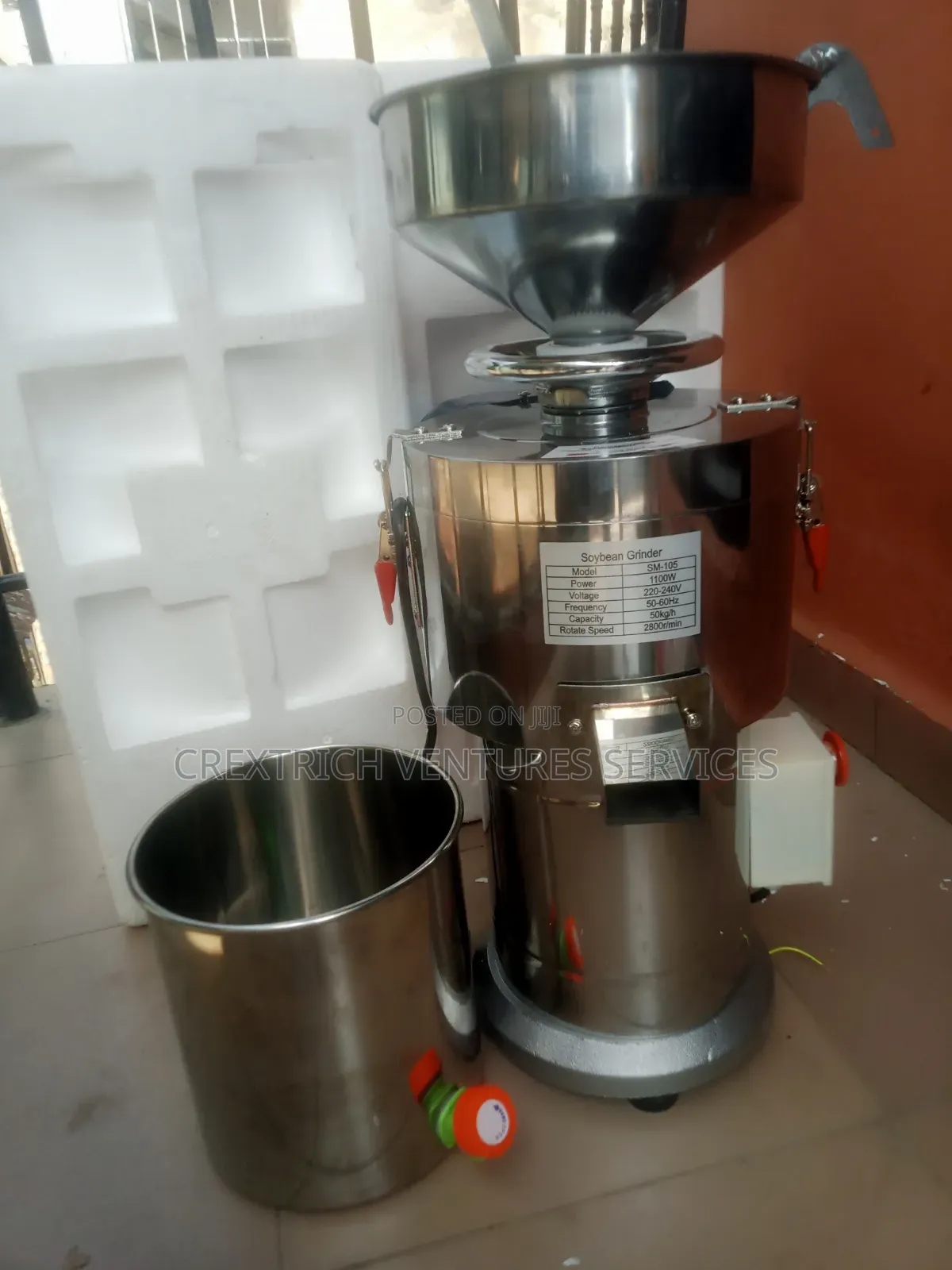 Tiger Nut/ Soya Beans Juice Extractor Machine